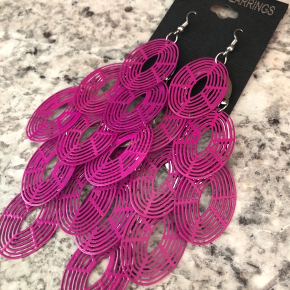 Fashion dangling earrings - Picture 3 of 4